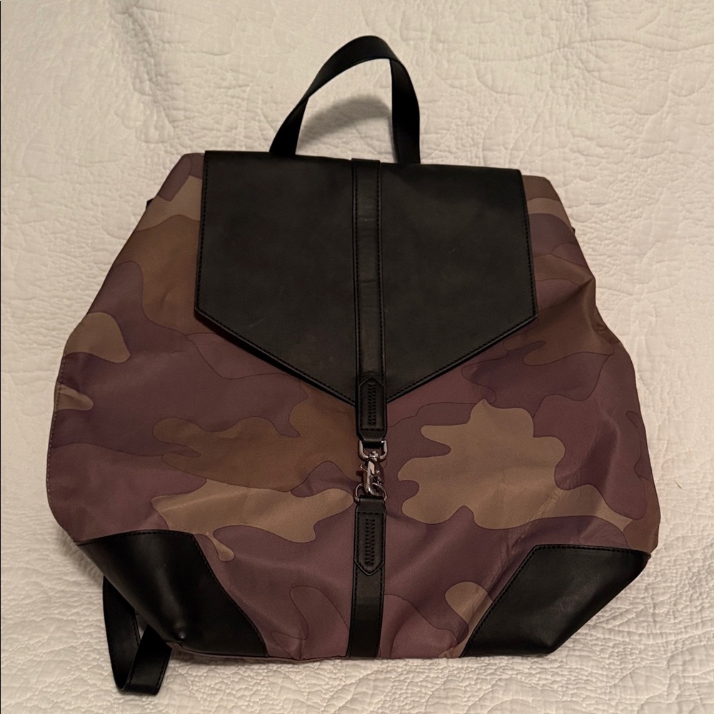 Stella & Dot Ava Camo and Black Backpack
